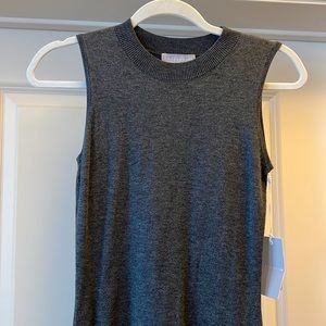 NWT Chelsea 28 Grey Charcoal midi dress